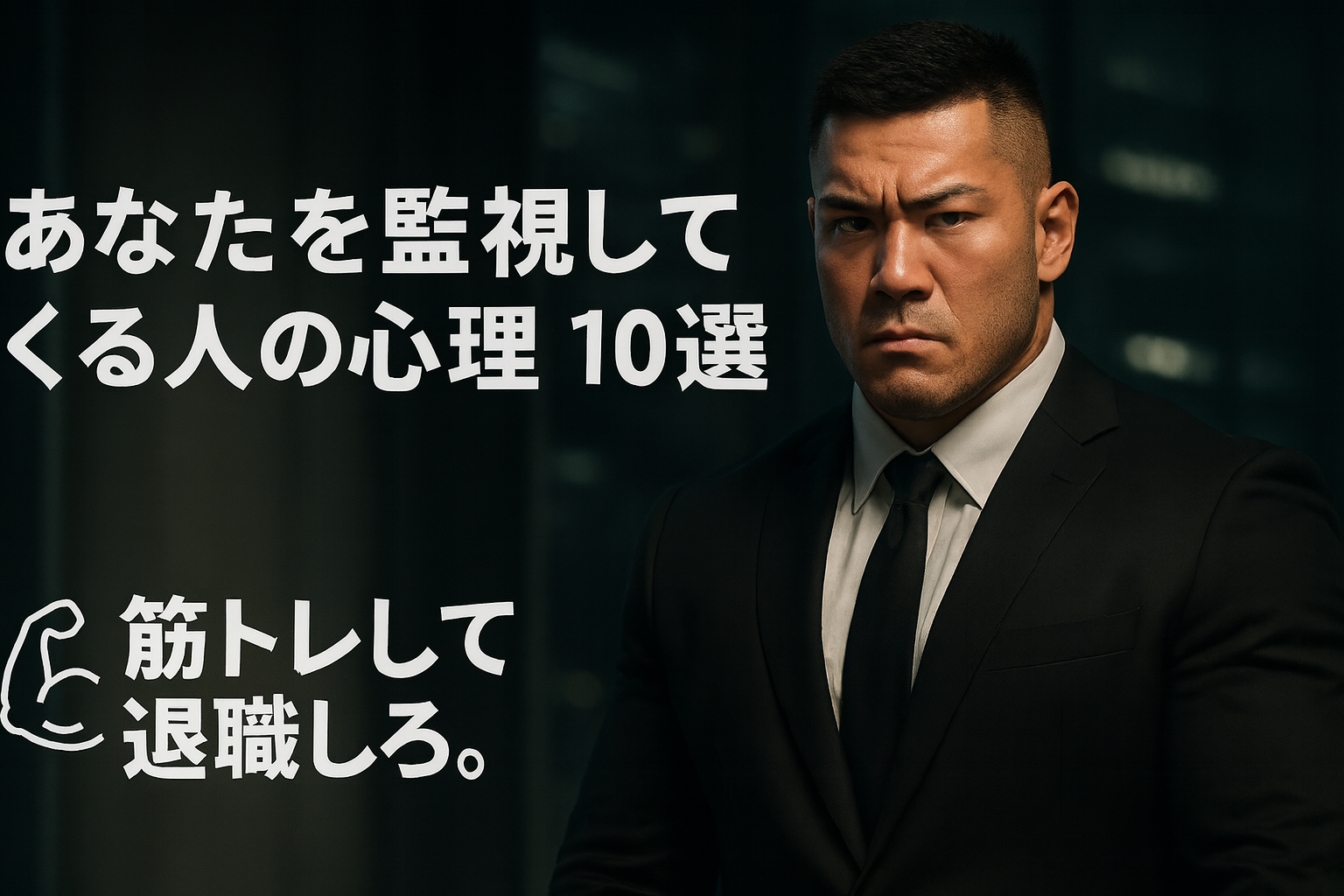あなたを監視してくる人の心理 10選と対処法