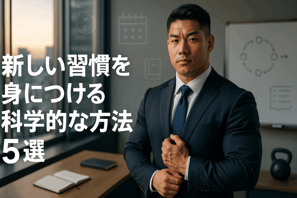 新しい習慣を身につける科学的な方法 5選