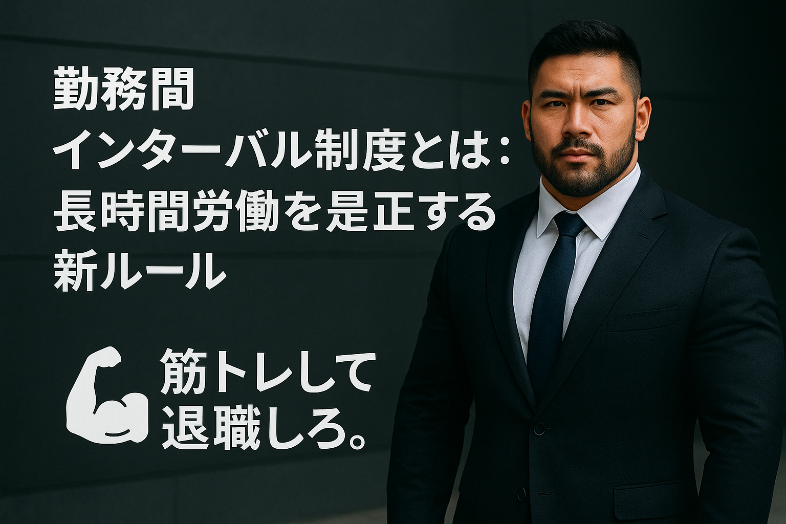 【労働法改正】勤務間インターバル制度の要点 5選